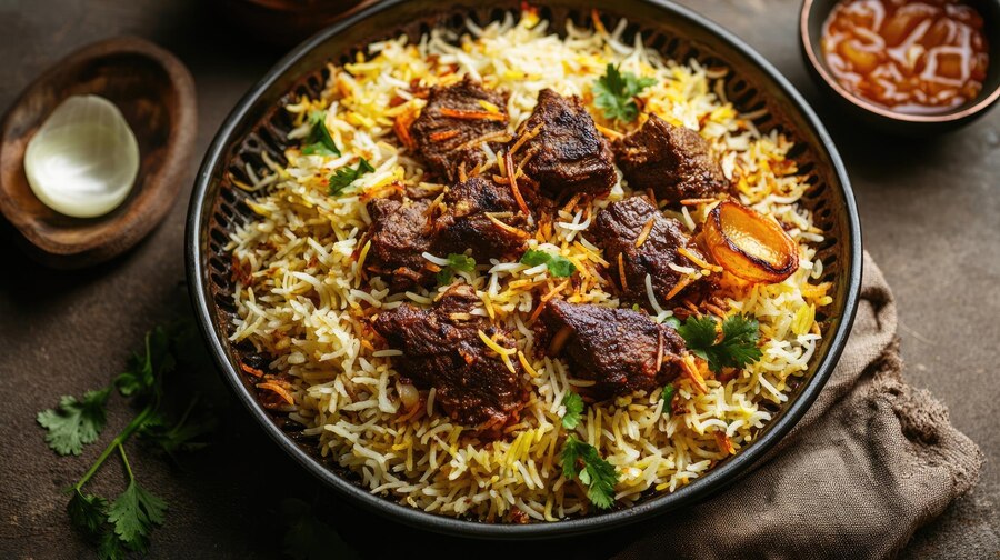 Beef Pulao Namak Mandi Restaurant